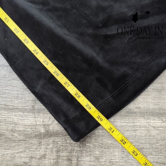 Calvin Klein Velour Wide Leg Pull On Pants Size S - Picture 5 of 6